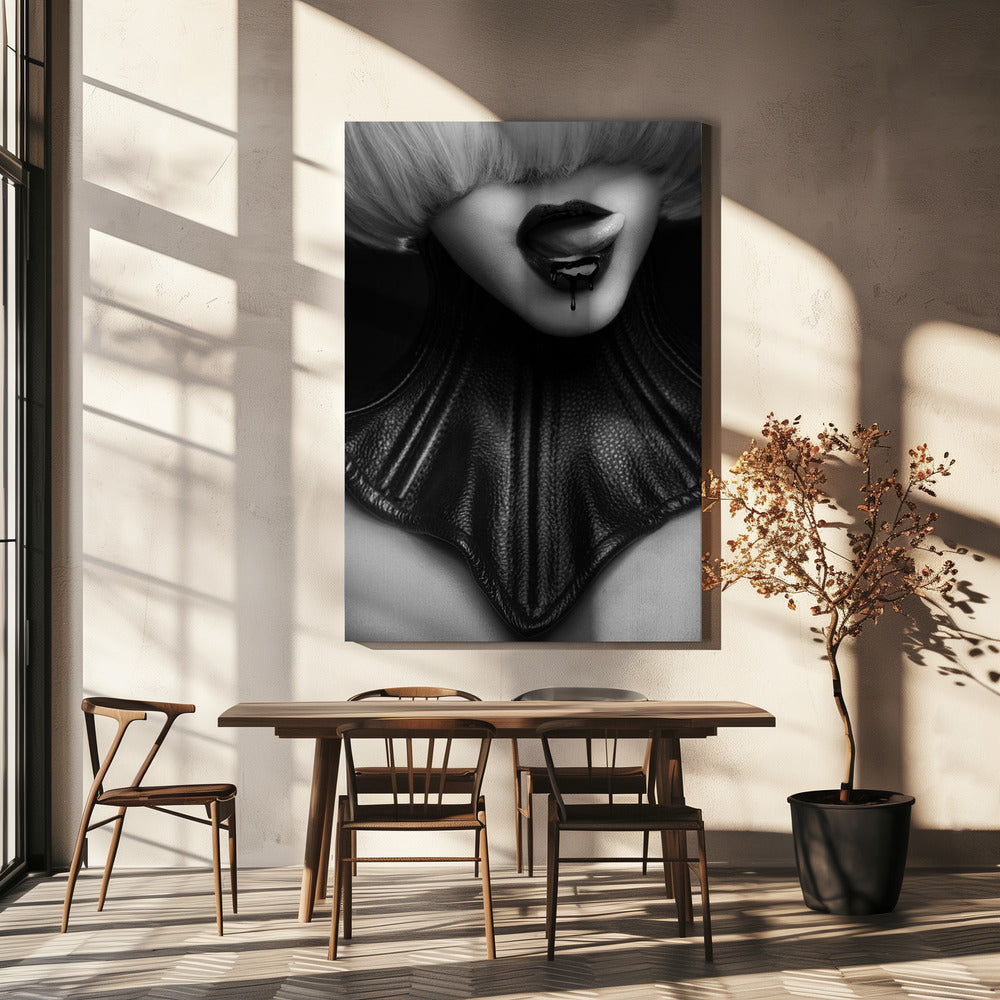Madame Noir | Tableaux sur Toile