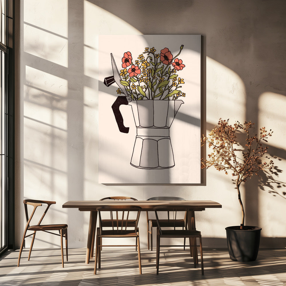 Flores de moka | Impresiones en Lienzo