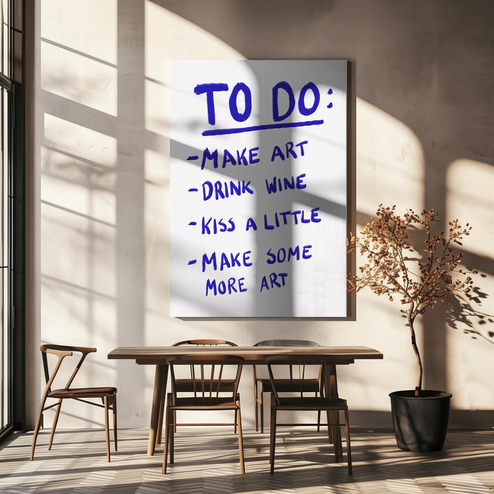 Kreative To-Do-Liste | Leinwand-Bilder