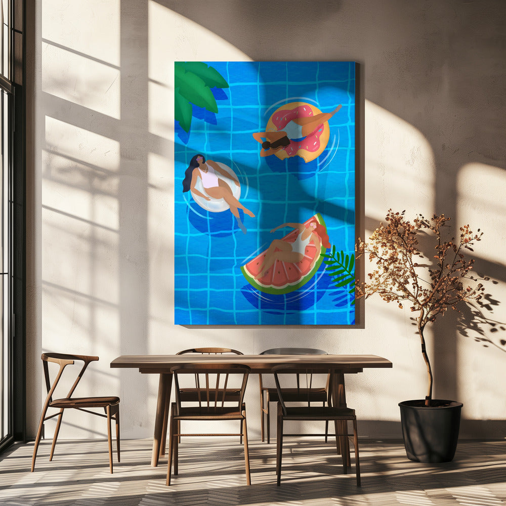 Pooldamer | Canvas