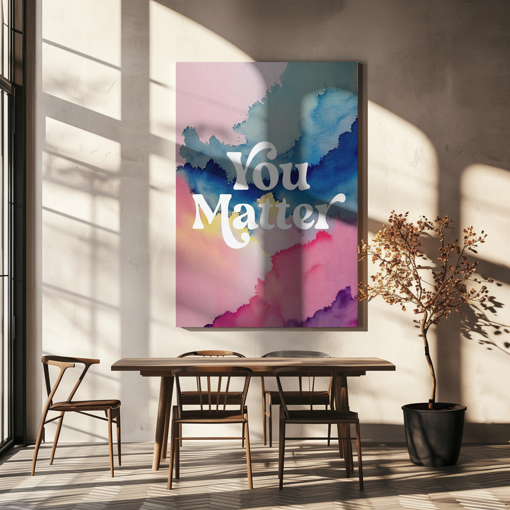 Jij doet ertoe | Canvasprints