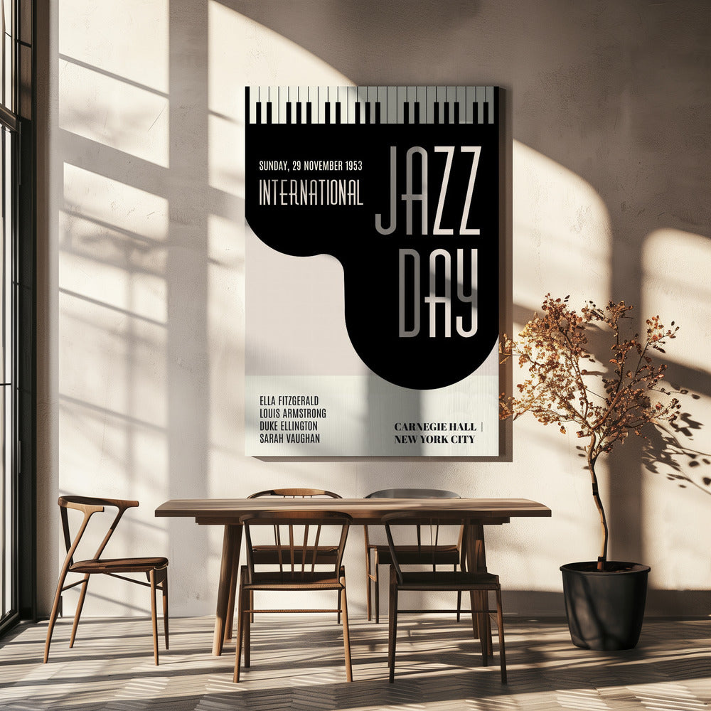 Días de jazz | Impresiones en Lienzo