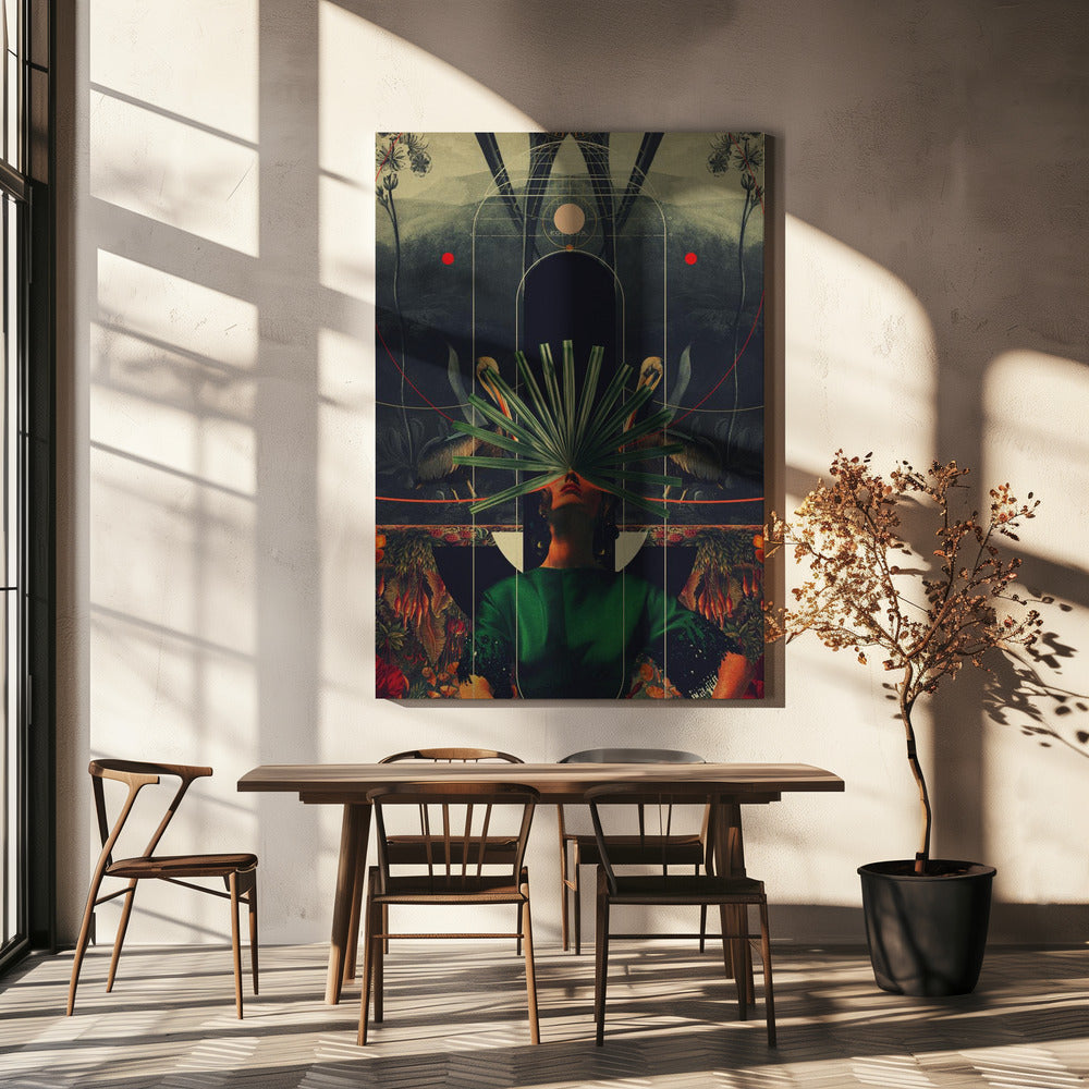 Elle a vu l'équateur | Tableaux sur Toile