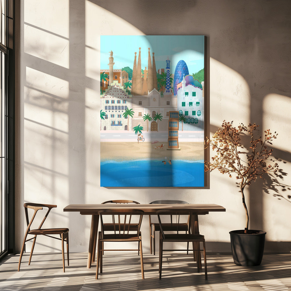 Barcelona | Impresiones en Lienzo