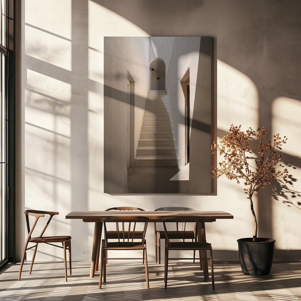 Escalier vers la lumière | Tableaux sur Toile