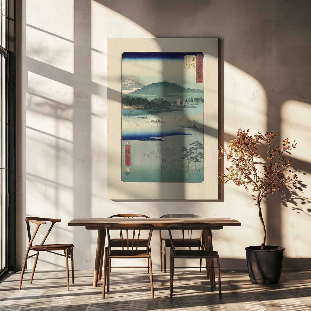 River Highway vid Utagawa Hiroshige | Canvas