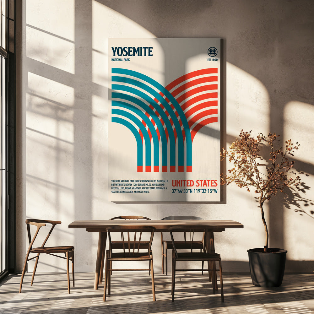 Viajes al Parque Nacional de Yosemite Posters - Impresiones de Arte | Impresiones en Lienzo