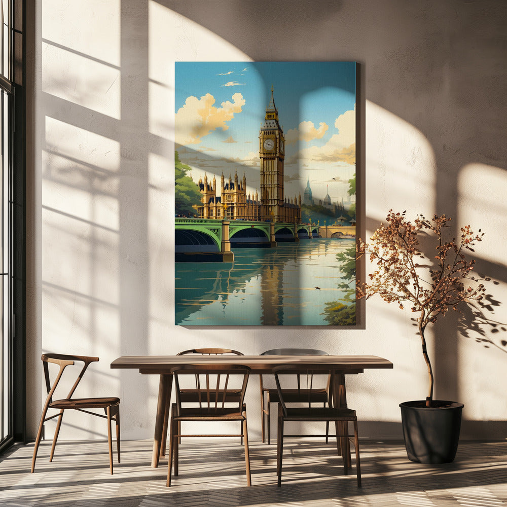 Vista de Londres | Impresiones en Lienzo