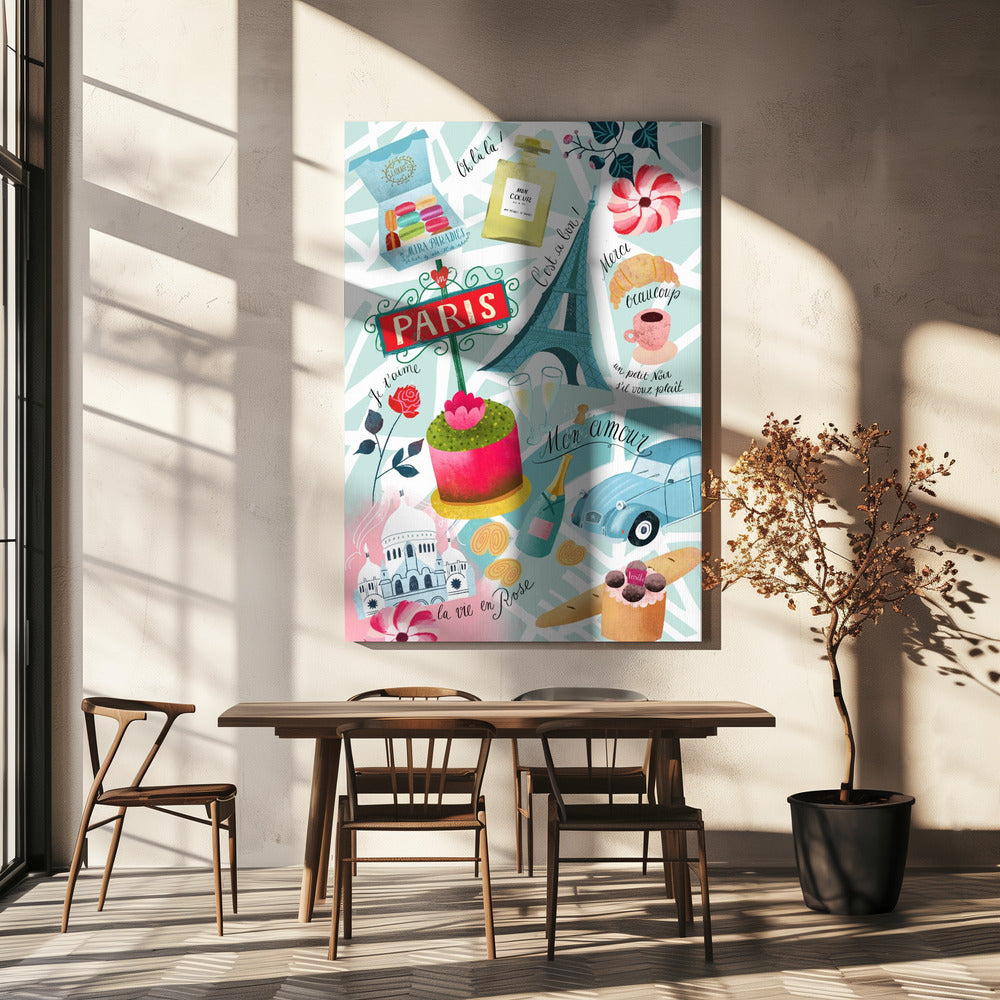 Paris socker Sacré-Cœur | Canvas