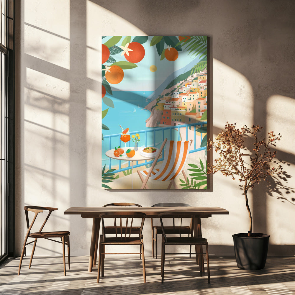 Verano italiano | Impresiones en Lienzo
