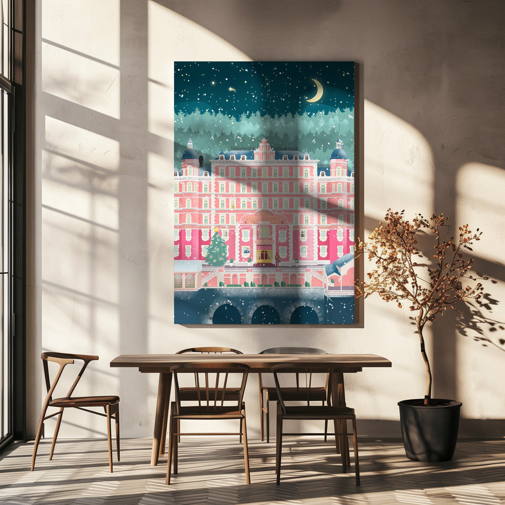 Wakacje w hotelu Grand Budapest | Wydruki na łótnie