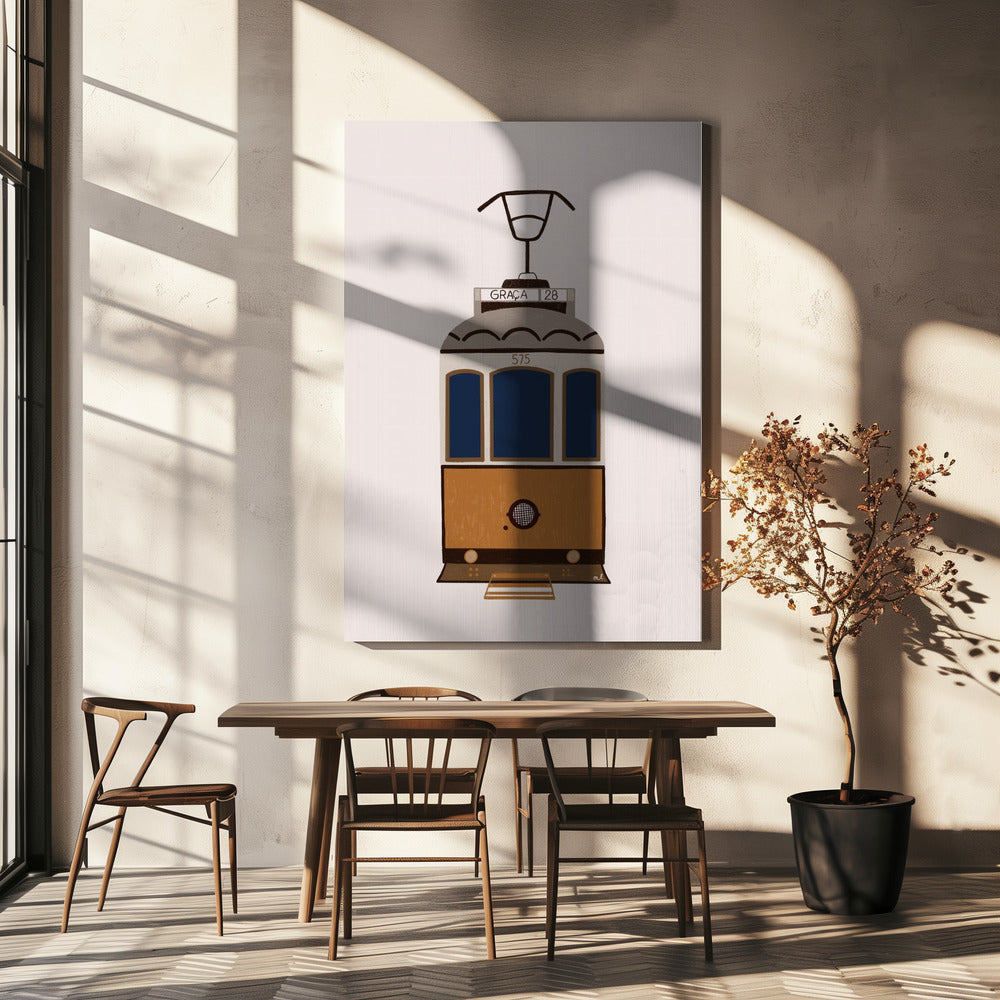 Tramway de Lisbonne | Tableaux sur Toile