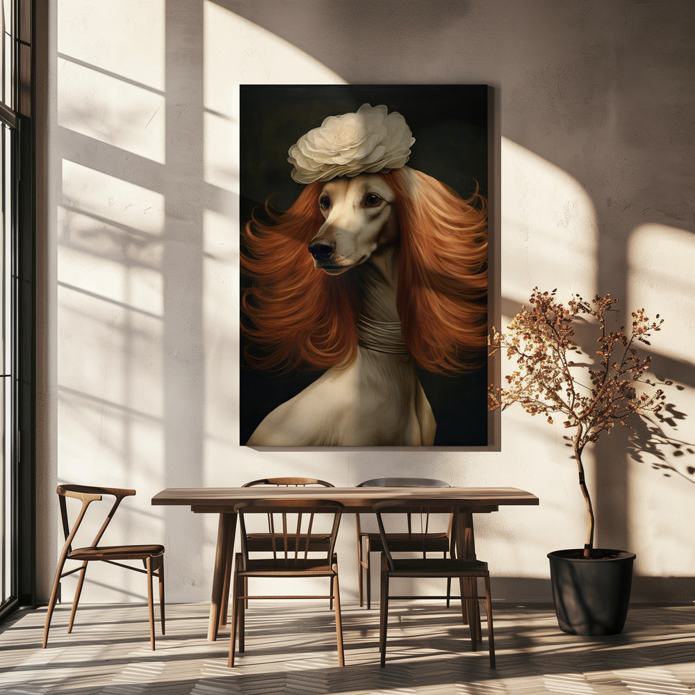 Perro humano 0002 2024 Diciembre Posters - Impresiones de Arte Mujer Perro 6.jpg | Impresiones en Lienzo