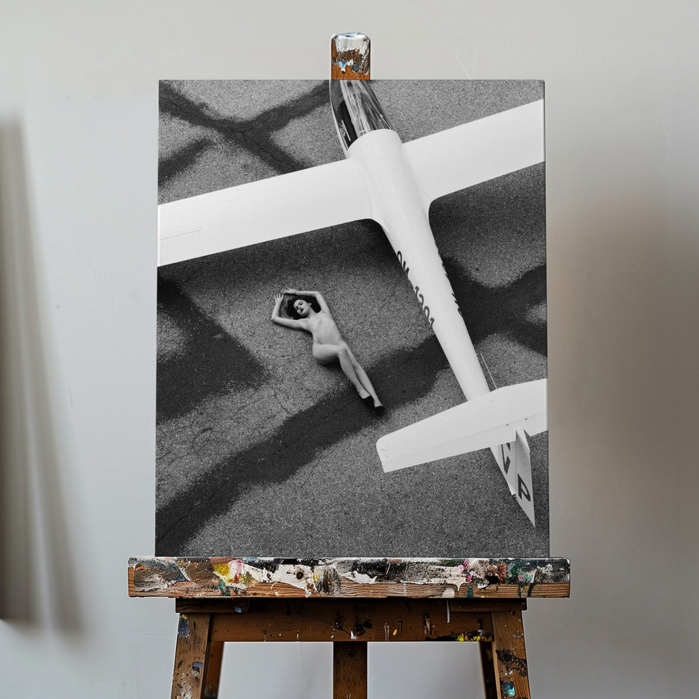 On the airport | Canvas