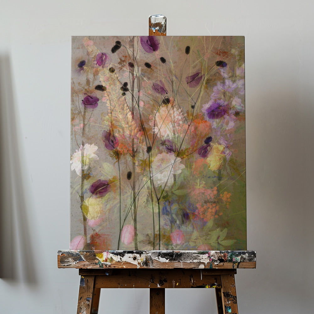 Maleriske blomster | Lærredsbilleder