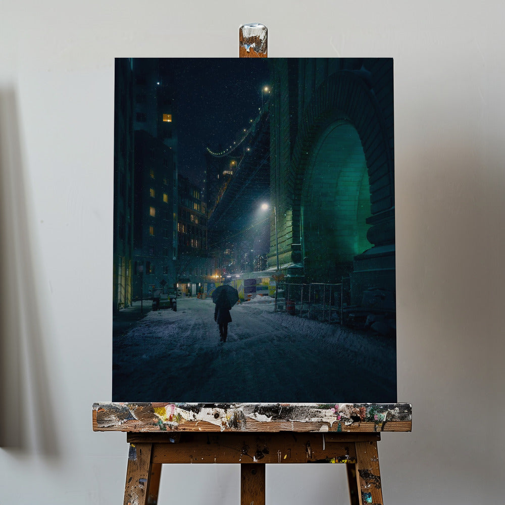 Onder de brug | Canvasprints