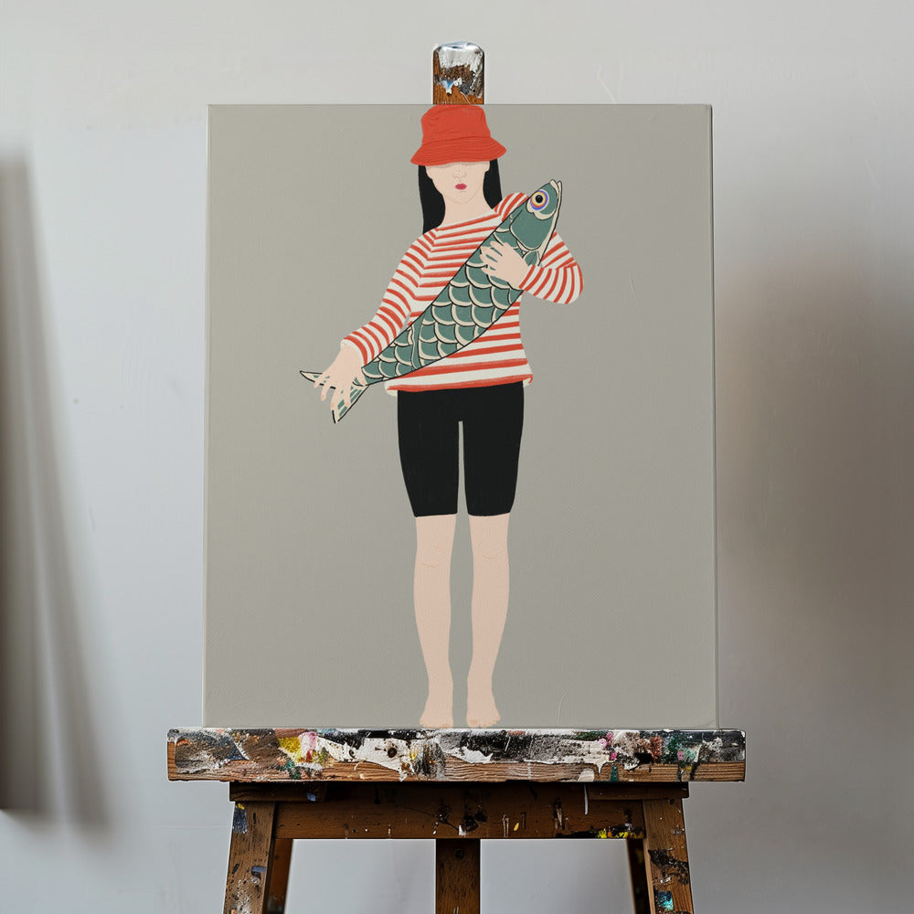 Mon poisson | Tableaux sur Toile