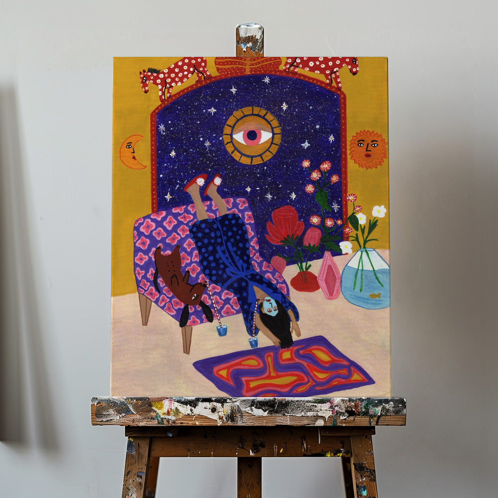 Vrije dag van kantoor | Canvasprints
