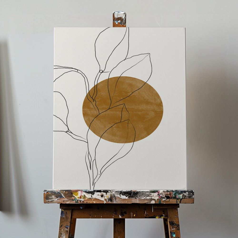 Plante og sol | Lerretsbilder