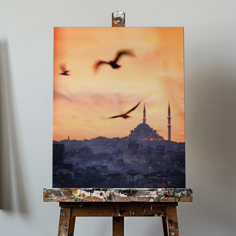 Tramonto a Istanbul | Stampe su Tela