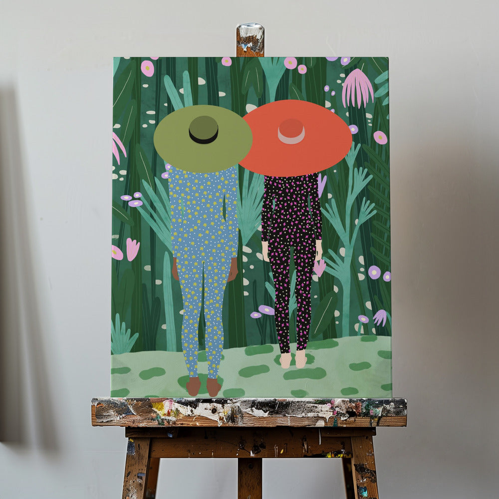 Junglepyjamas | Lærredsbilleder