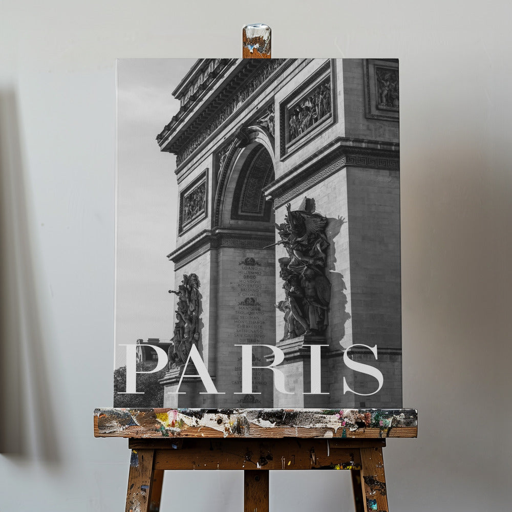 Texto de París 6 | Impresiones en Lienzo