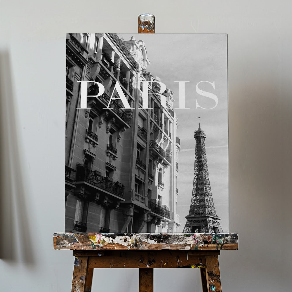 Paris-tekst 3 | Lerretsbilder