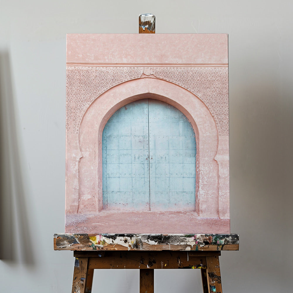 Turquoise Door | Canvas
