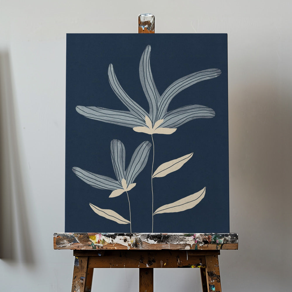 To blomster | Lærredsbilleder