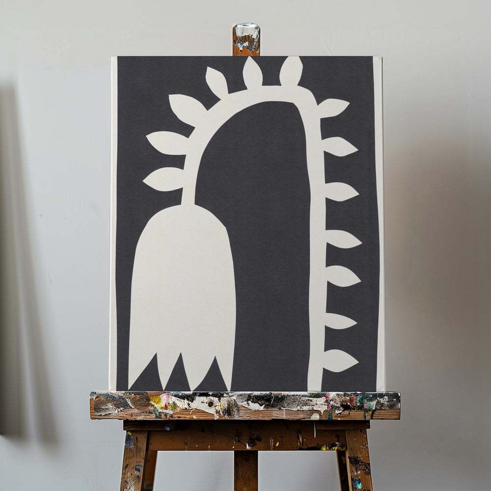 Black Tulip #2 | Canvas