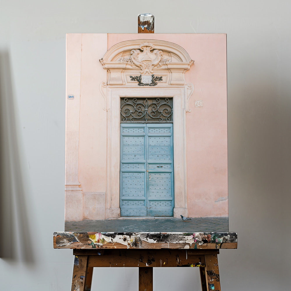 Pastell Trastevere - Reisefotografering i Roma, Italia | Lerretsbilder