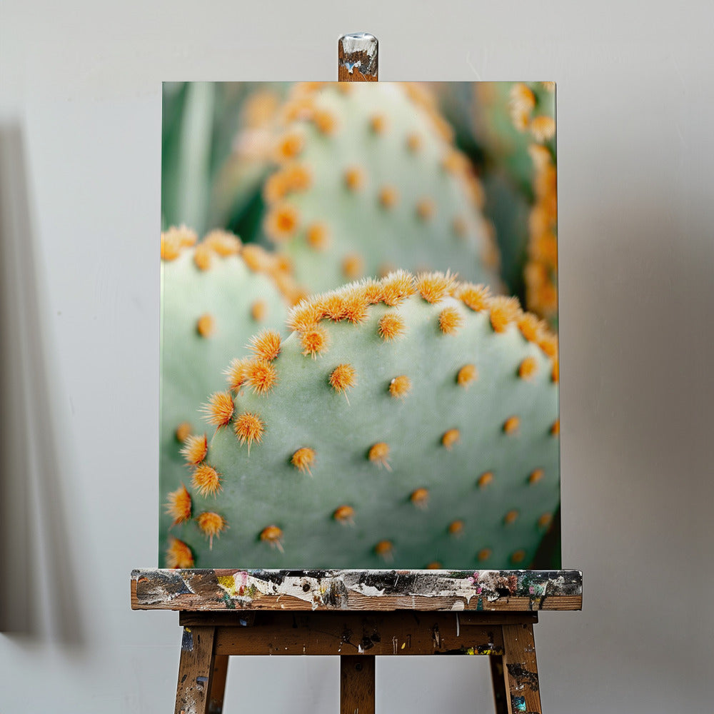 Orange and Green II - Marrakech botanical photography | Canvas