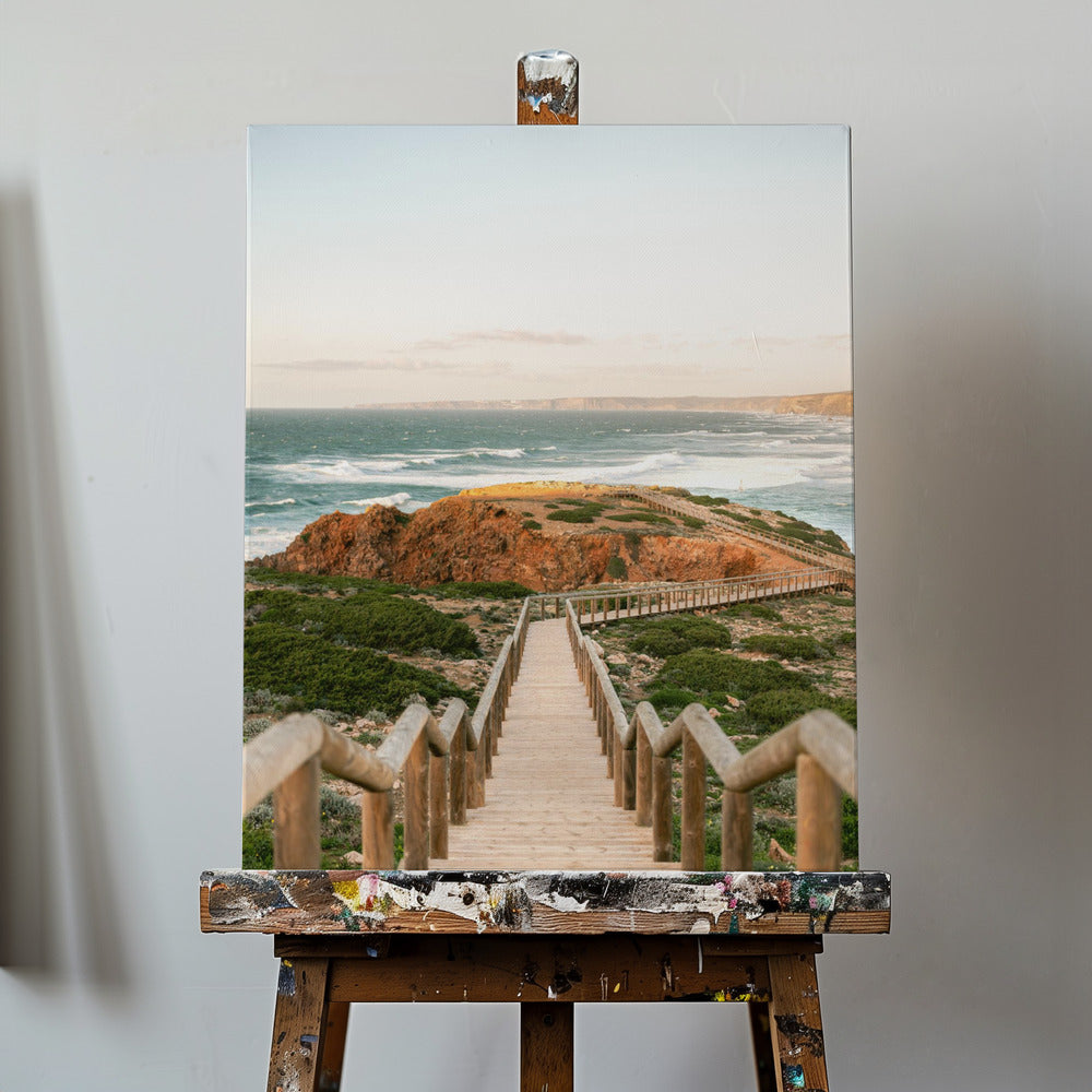 Gångväg in i Algarve | Canvas