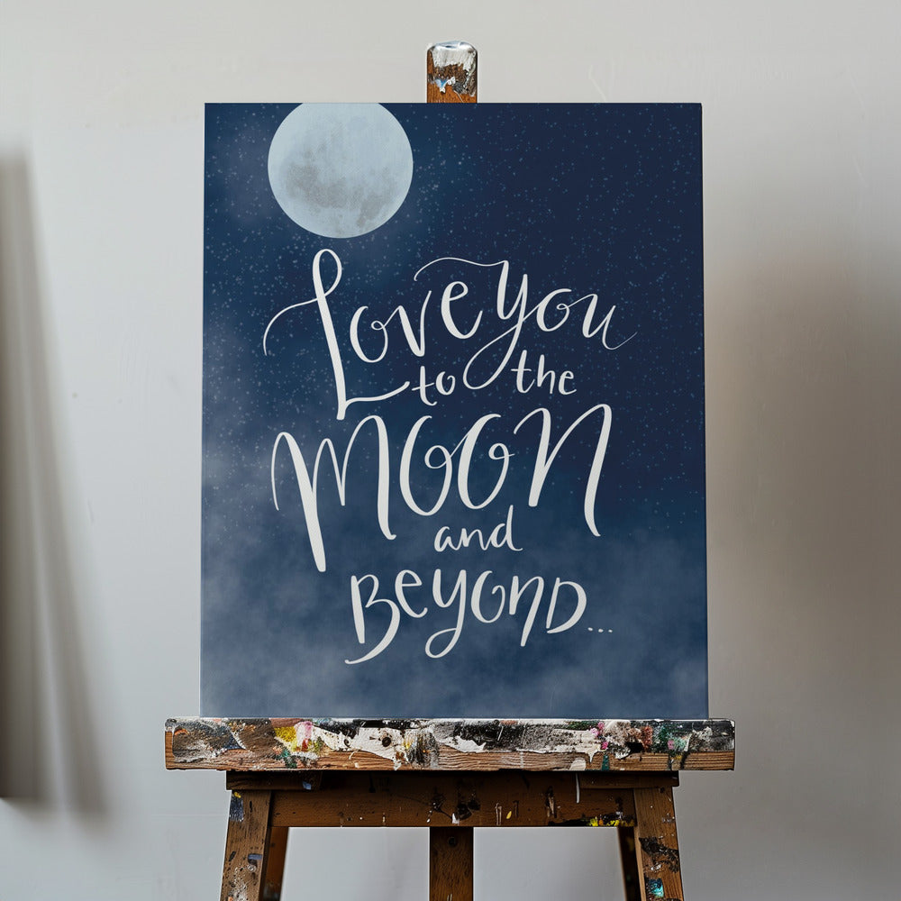 To the Moon | Canvas