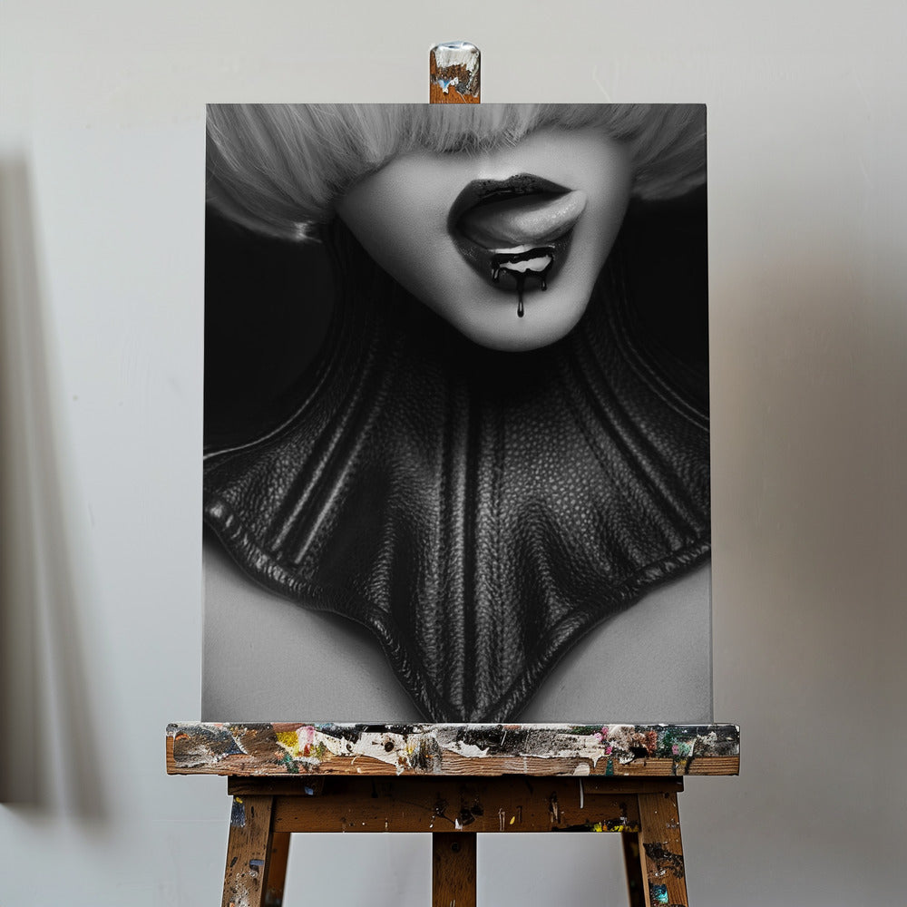 Madame Noir | Tableaux sur Toile