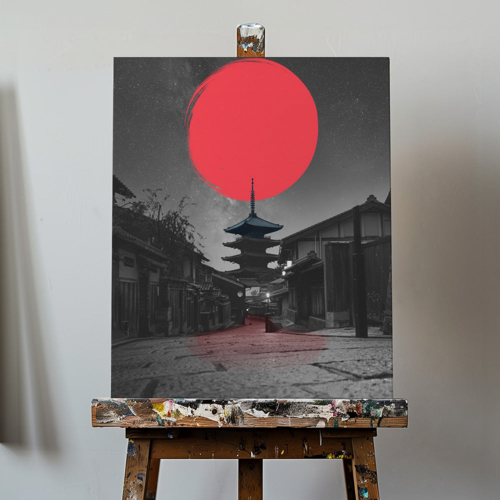 Temple solitaire | Tableaux sur Toile