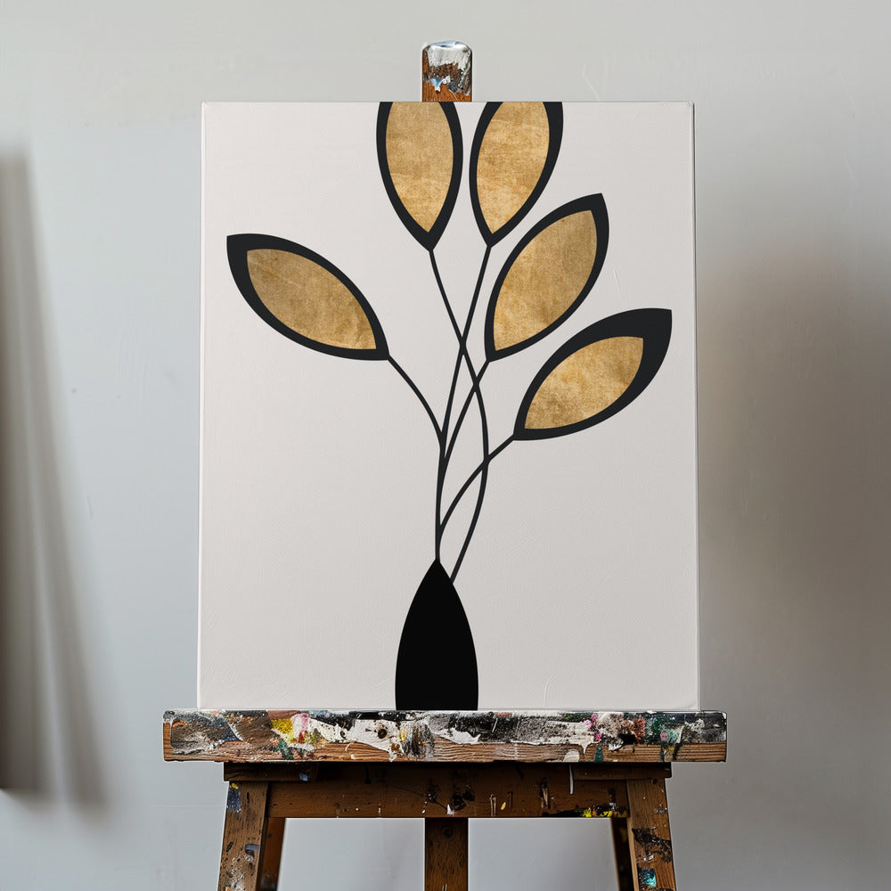 Cinco Nero | Canvas