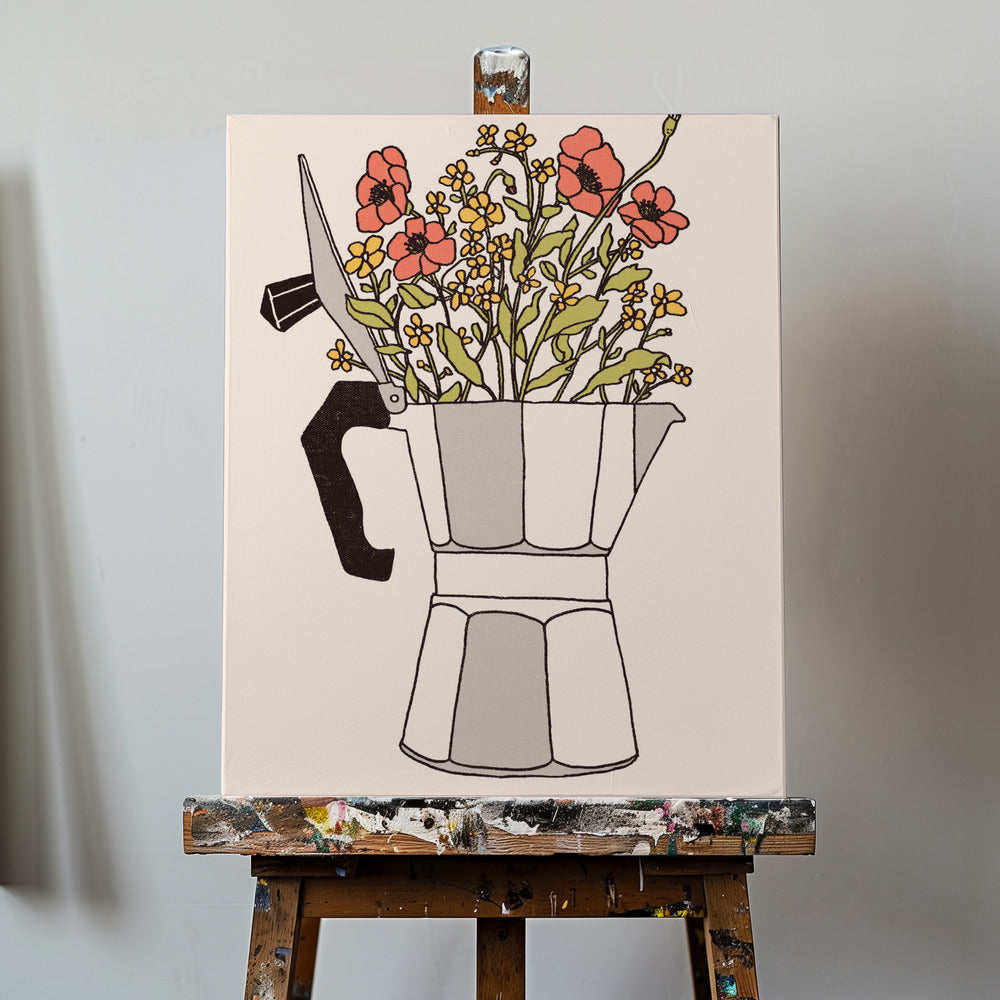 Flores de moka | Impresiones en Lienzo