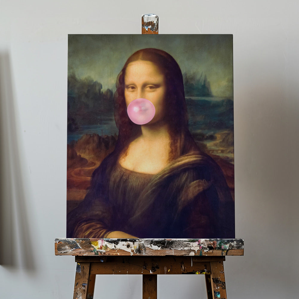 Mona Lisa Bubble Gum | Canvas