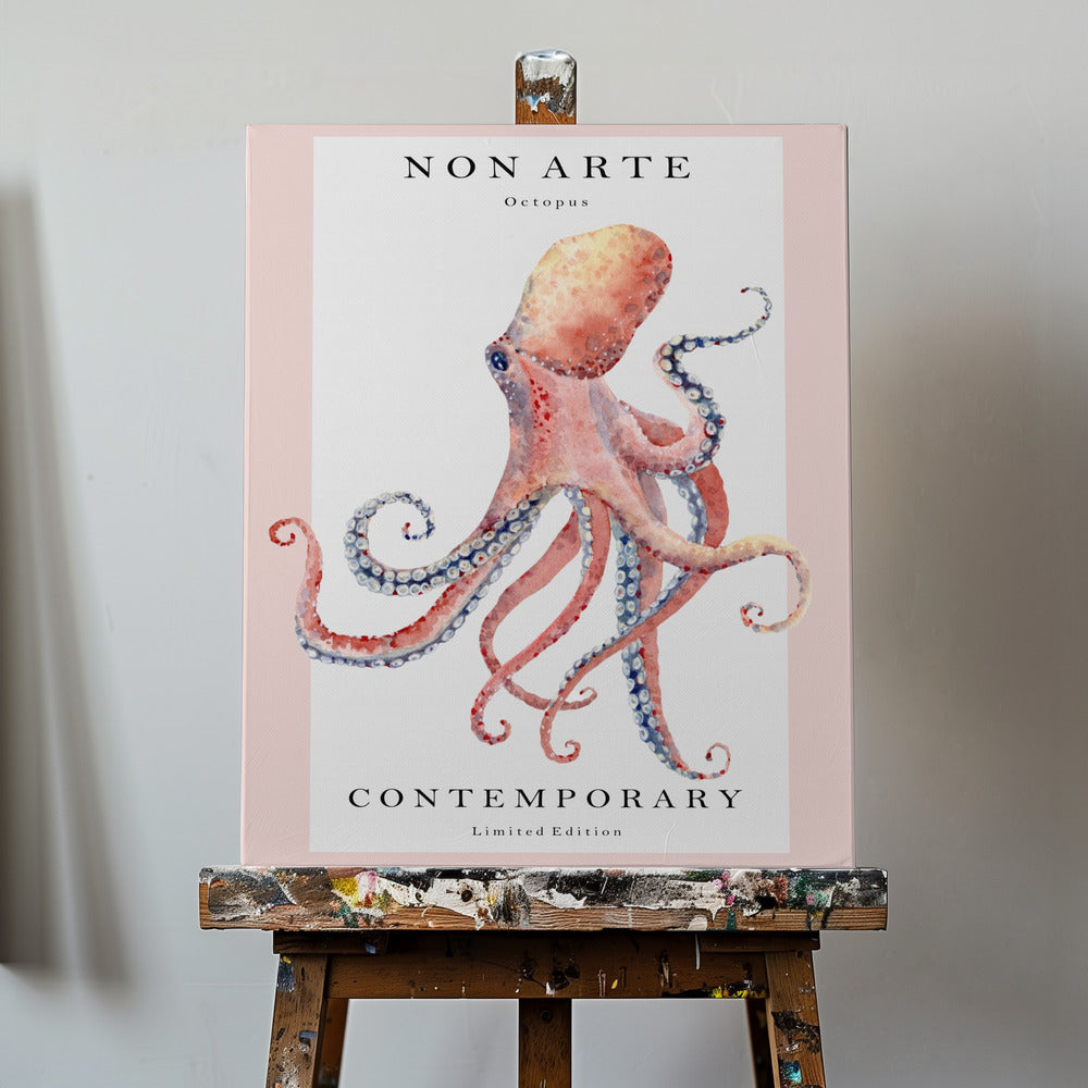 Non Art Octopus | Stampe su Tela