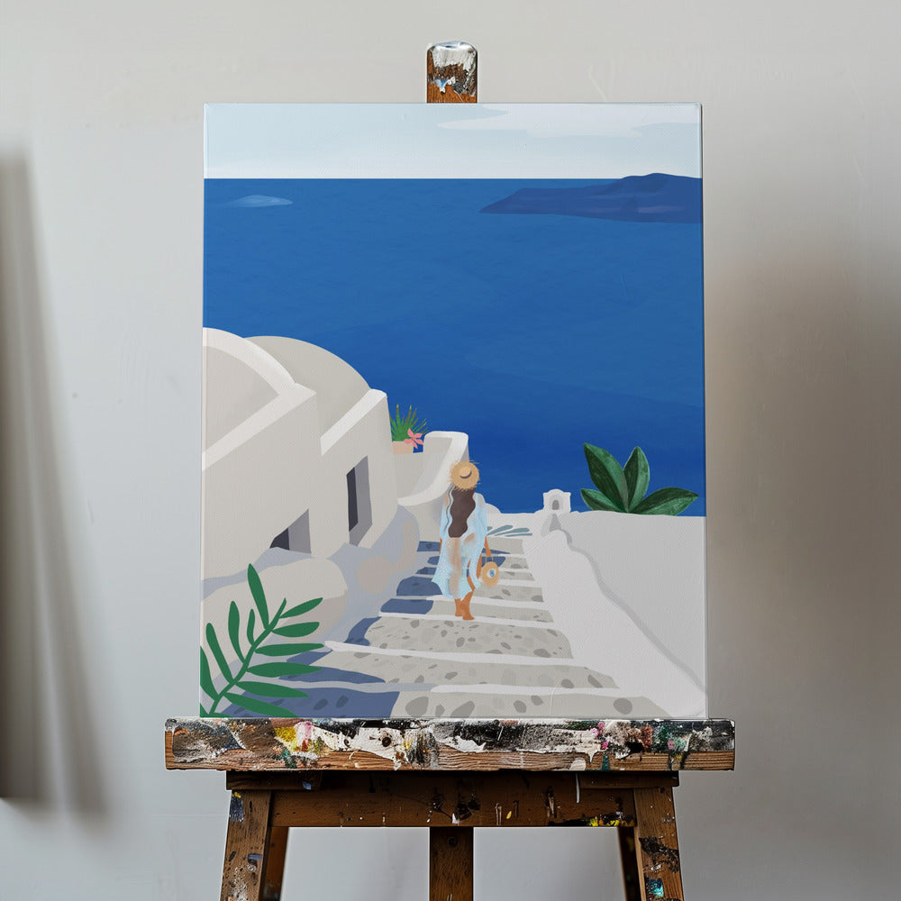 Ins Blaue | Leinwand-Bilder