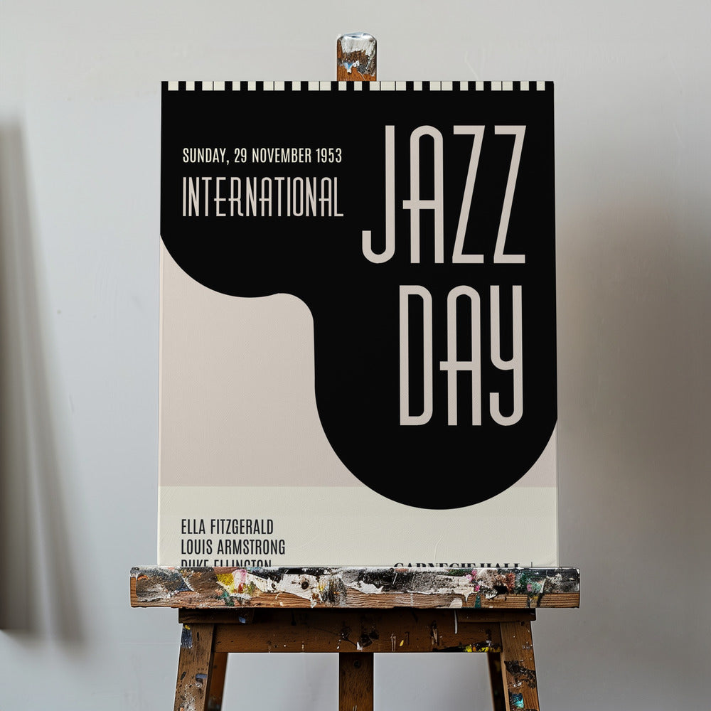 Días de jazz | Impresiones en Lienzo