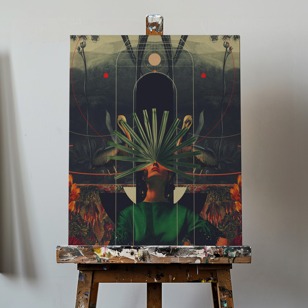 Elle a vu l'équateur | Tableaux sur Toile