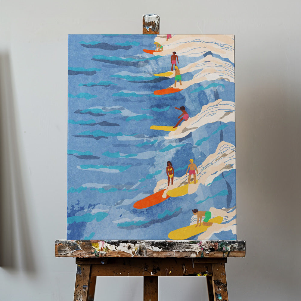 chilled surfing | Canvas