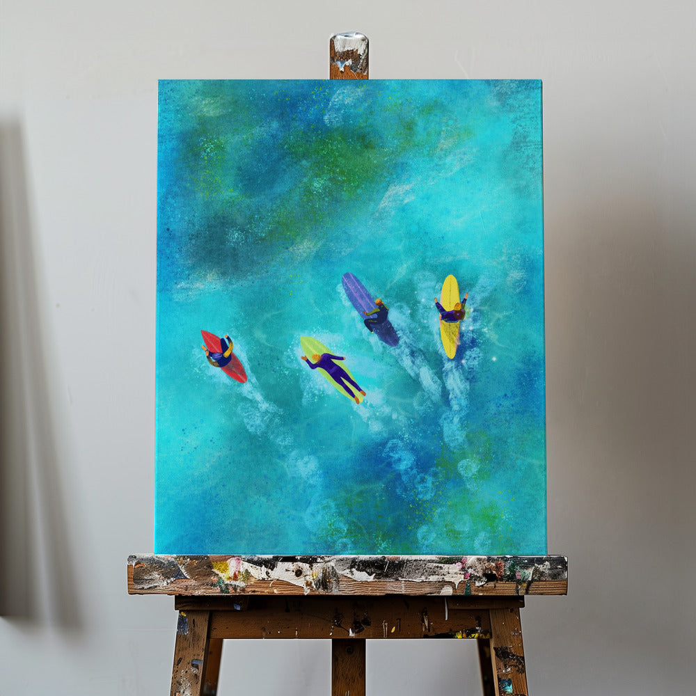 Surfer Dudes | Canvas