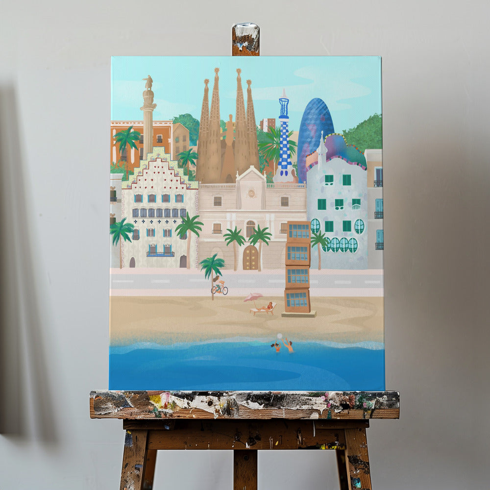 Barcelona | Impresiones en Lienzo