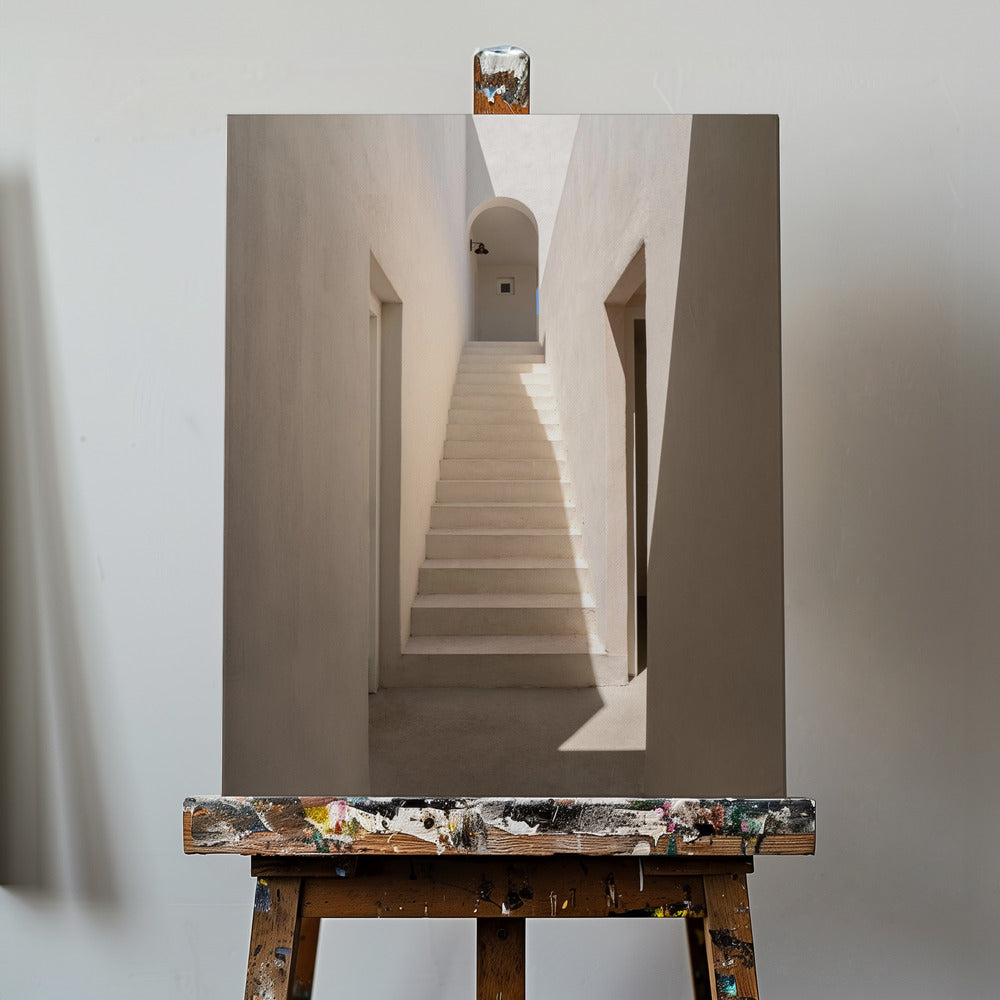 Escalier vers la lumière | Tableaux sur Toile