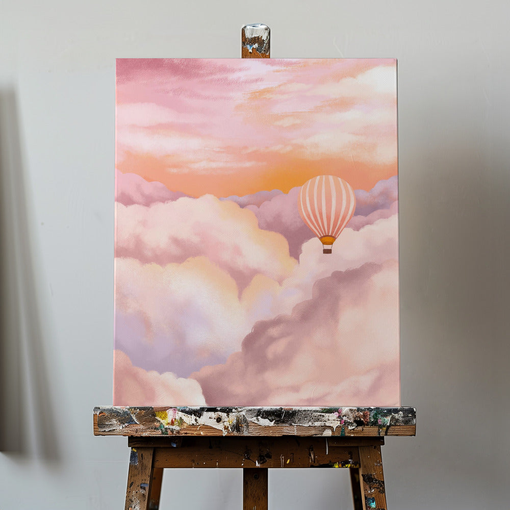Dans les nuages | Tableaux sur Toile