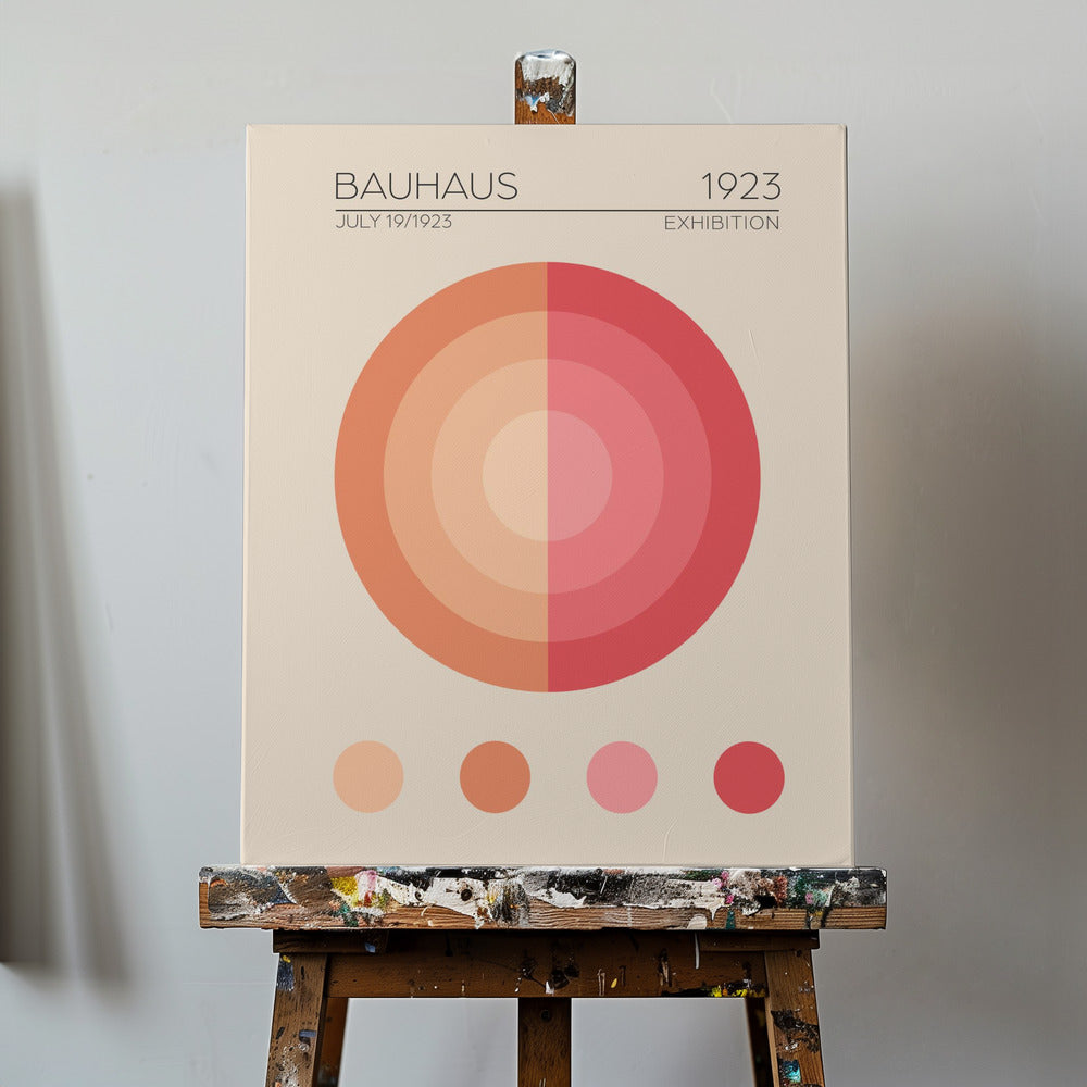 Bauhaus Pink -asunto | Canvastaulut