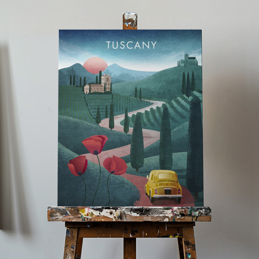 Texte toscan | Tableaux sur Toile